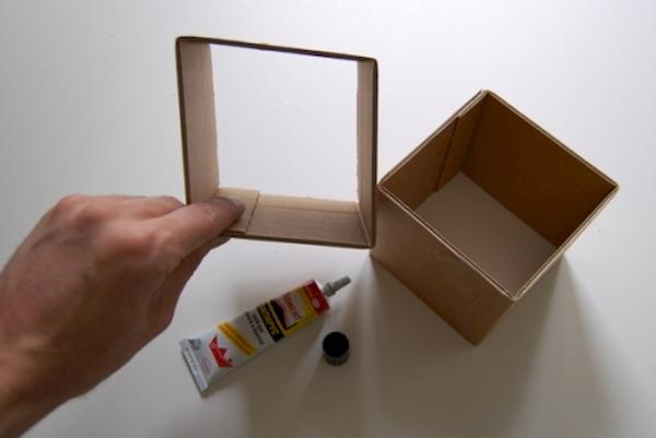 Cube en carton 3