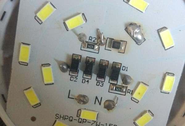 Réparation de lampe LED 1