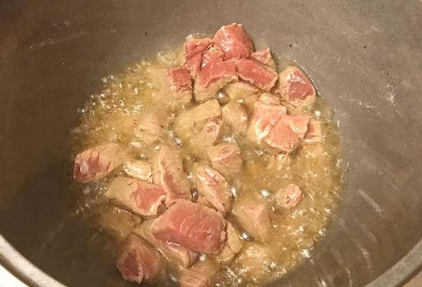 Viande pour pilaf
