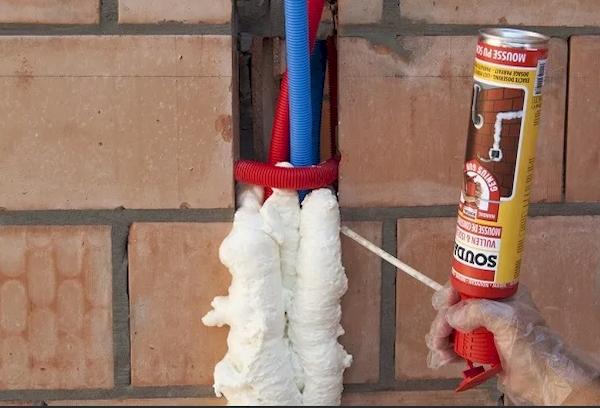 Isolation en mousse ignifuge