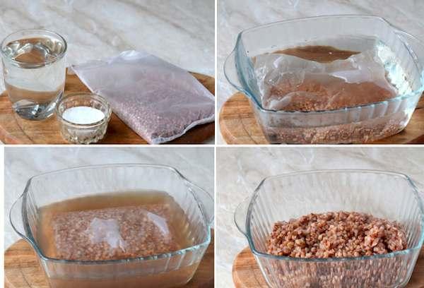 Sarrasin en sachets au micro-ondes