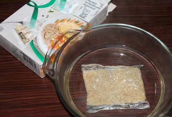 Bouillie de riz au micro-ondes