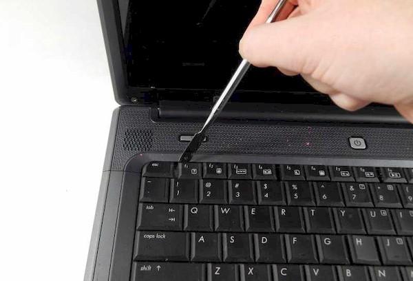 Nettoyage des boutons du clavier