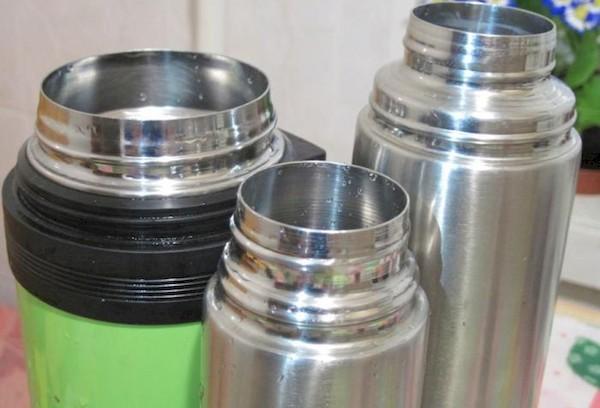 Thermos en acier inoxydable