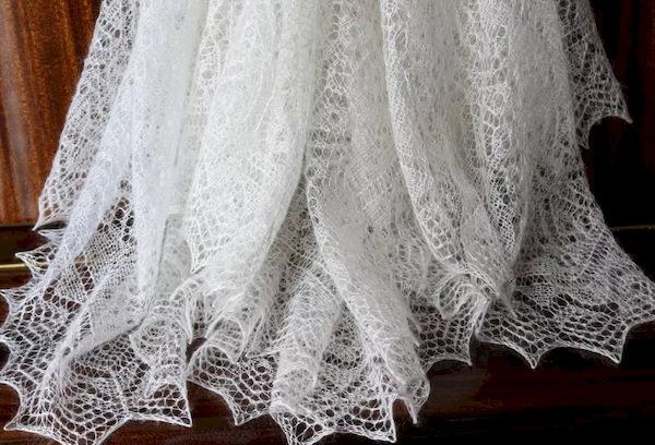 Foulards en duvet ajourés