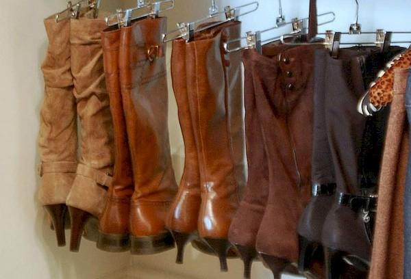 Accrocher les bottes