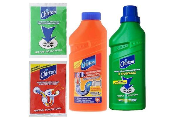 Nettoyant liquide pour tuyaux Chirton