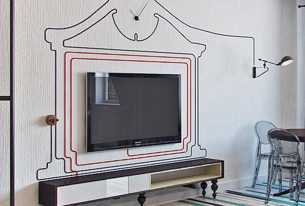 Des fils comme détail intérieur 1