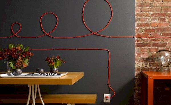 Des fils comme détail intérieur 3