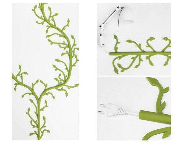 Fils comme détails intérieurs, coussinets en silicone