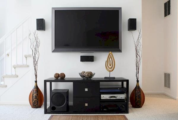 Décor de fils TV