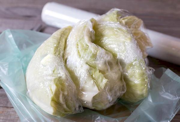 Congeler des feuilles de chou