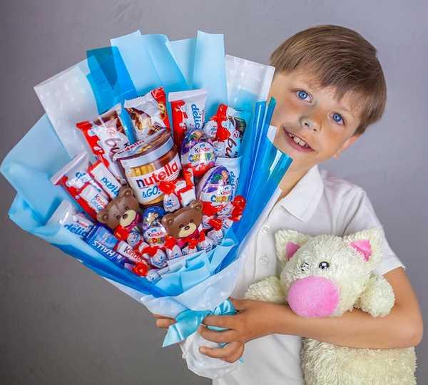 Bouquets de douceurs pour les enfants 8-10 ans :