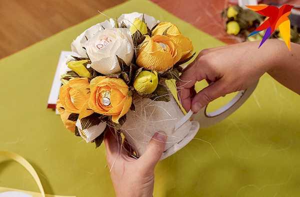 Bouquet laconique de Ferrero Rocher 6