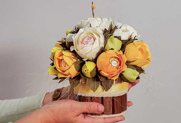 Bouquet laconique de Ferrero Rocher 11