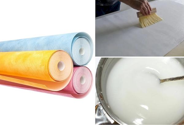 Comment faire de la pâte à base de farine pour papier peint