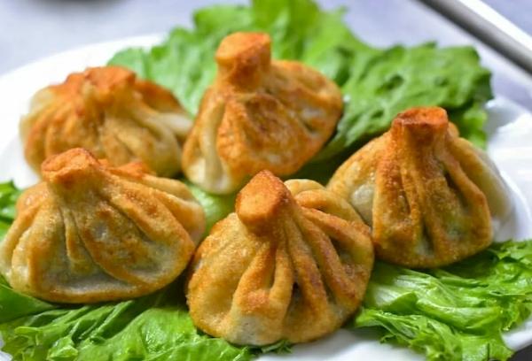Khinkali frit
