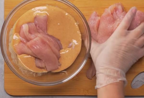 Lanières croustillantes 1