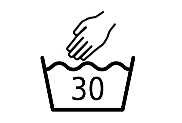 Signe séparé - avec le contour d'une main