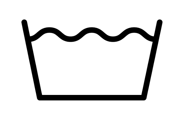 Panneau de lavage en machine