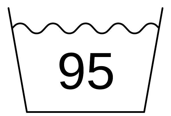 le signe peut être bouilli (95 dans une bassine)
