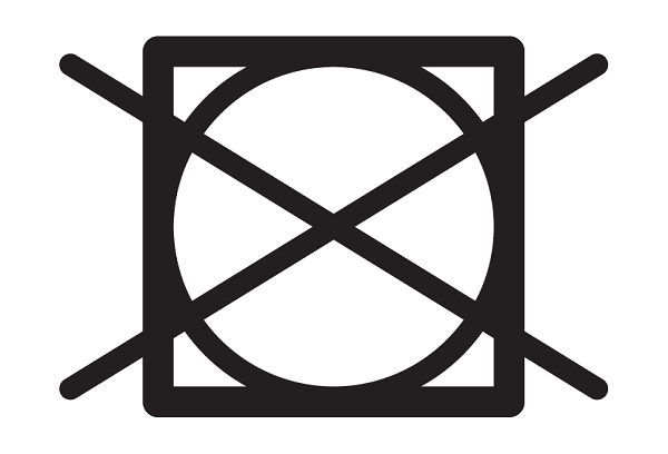 Panneau d'interdiction de séchage sur tambour