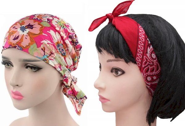 Foulard bandana, foulards, bandeaux et bandeaux