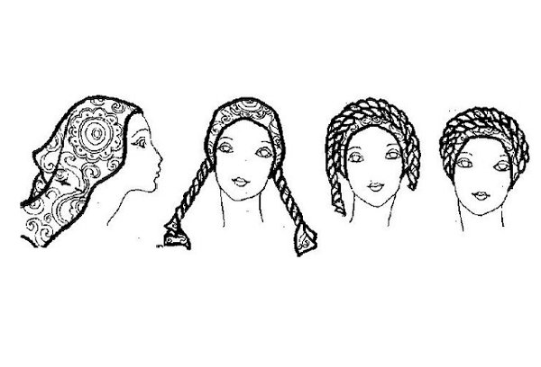 Turban avec schéma garrot