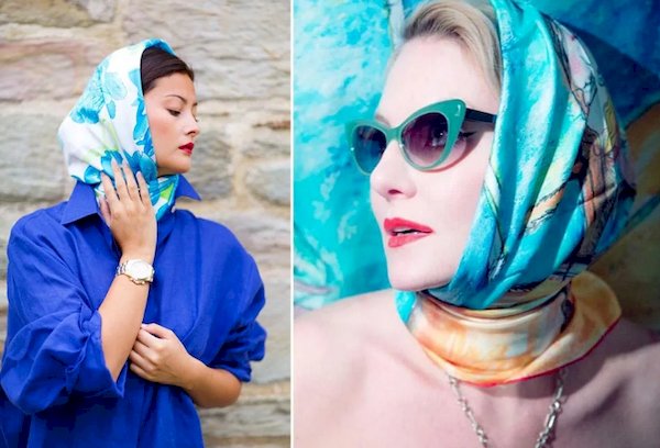 Foulard à la Hollywood