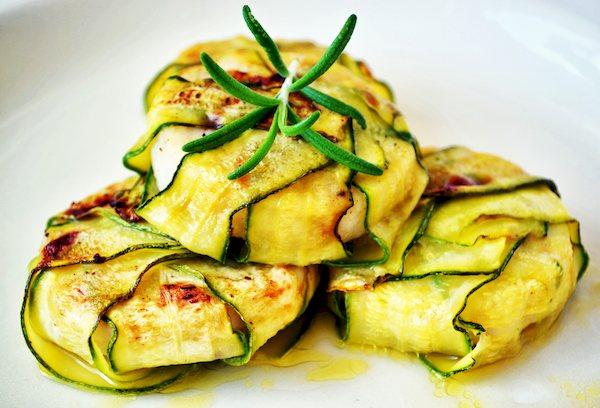 Plat de courgettes