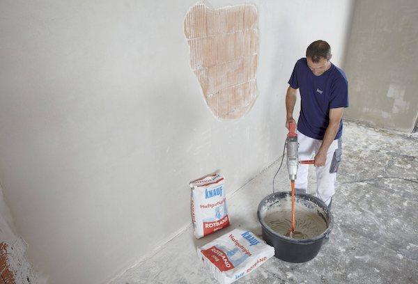 Quelle est la différence entre le plâtre et le mastic