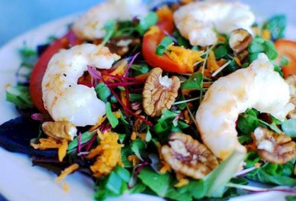 Salade aux micropousses