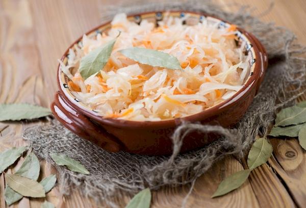 Chou mariné aux carottes