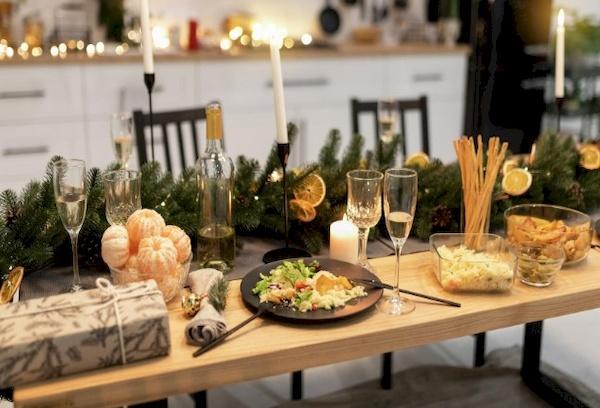 La table du nouvel an