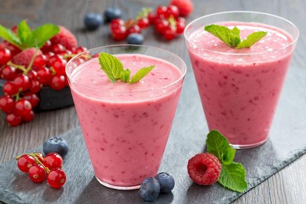 Smoothie crémeux aux baies