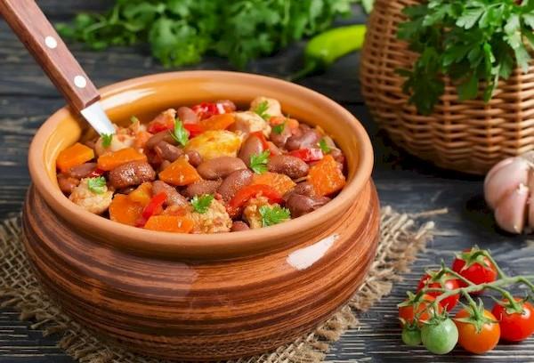 Ragoût de légumes aux haricots