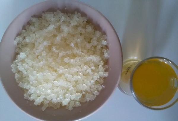 Caractéristiques de manger du riz de mer