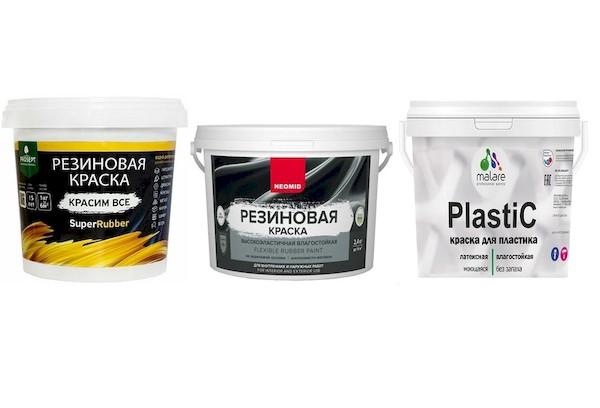 Peintures au caoutchouc (silicone)