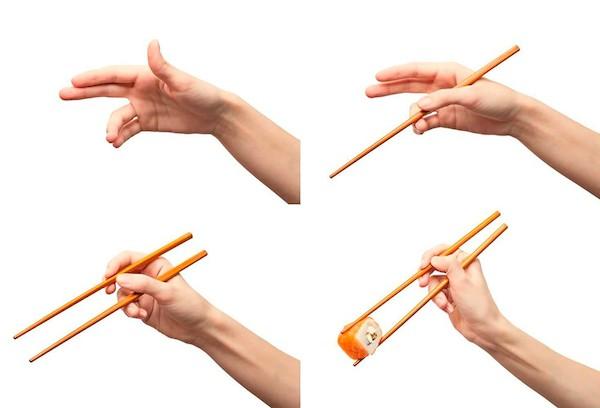 Comment utiliser les baguettes à sushi