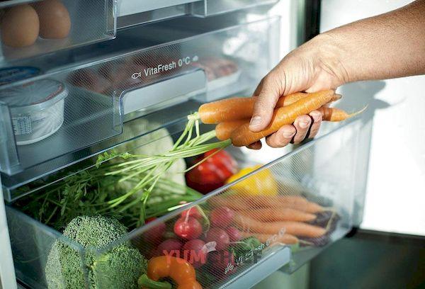 Conserver les carottes au réfrigérateur