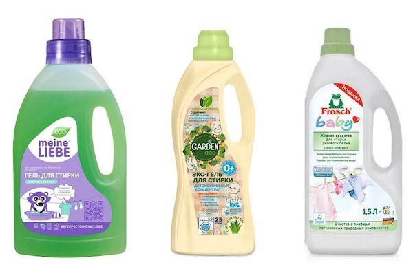 Détergents à lessive du commerce