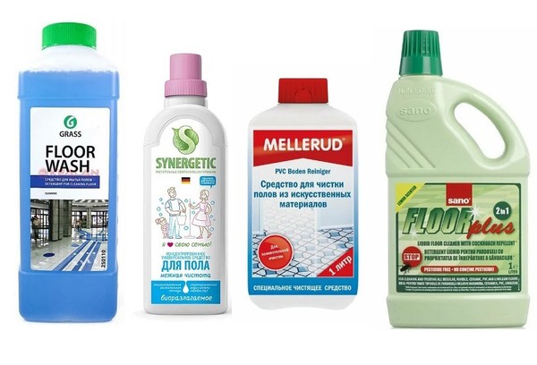 Produits professionnels pour le nettoyage des sols