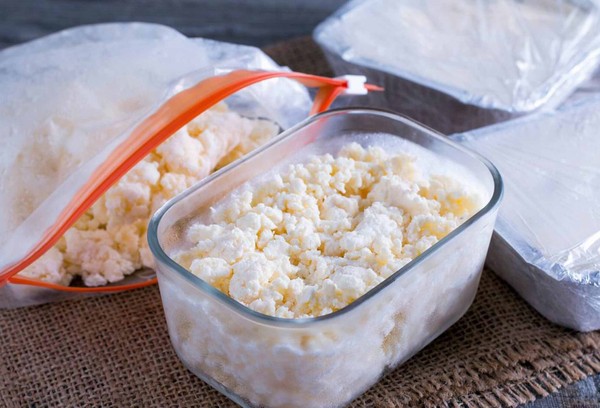 Conserver le fromage cottage