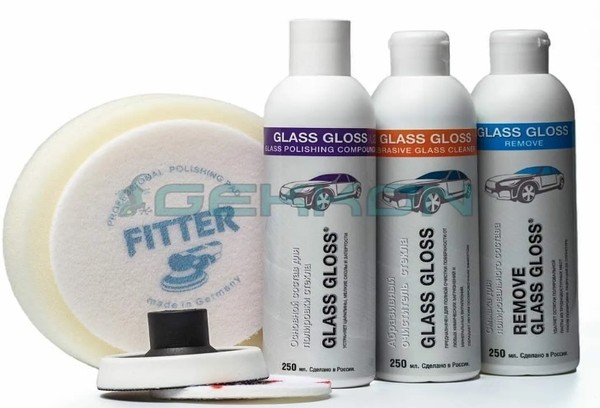 Produit de polissage pour verre de Glass Gloss