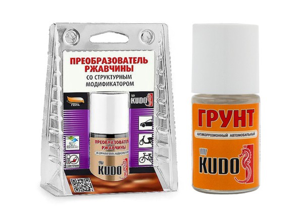 Convertisseur de rouille avec modificateur structurel de KUDO